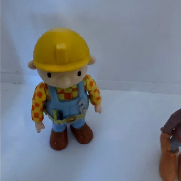 Bob the builder and scarecrow vintage articulated Character Set - Picture 3 of 5